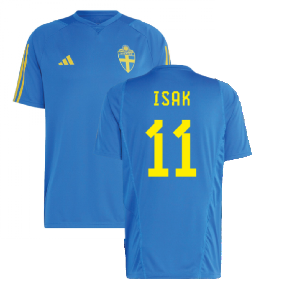 (XL) 2022-2023 Sweden Training Jersey (Glory Blue) (ISAK 11)