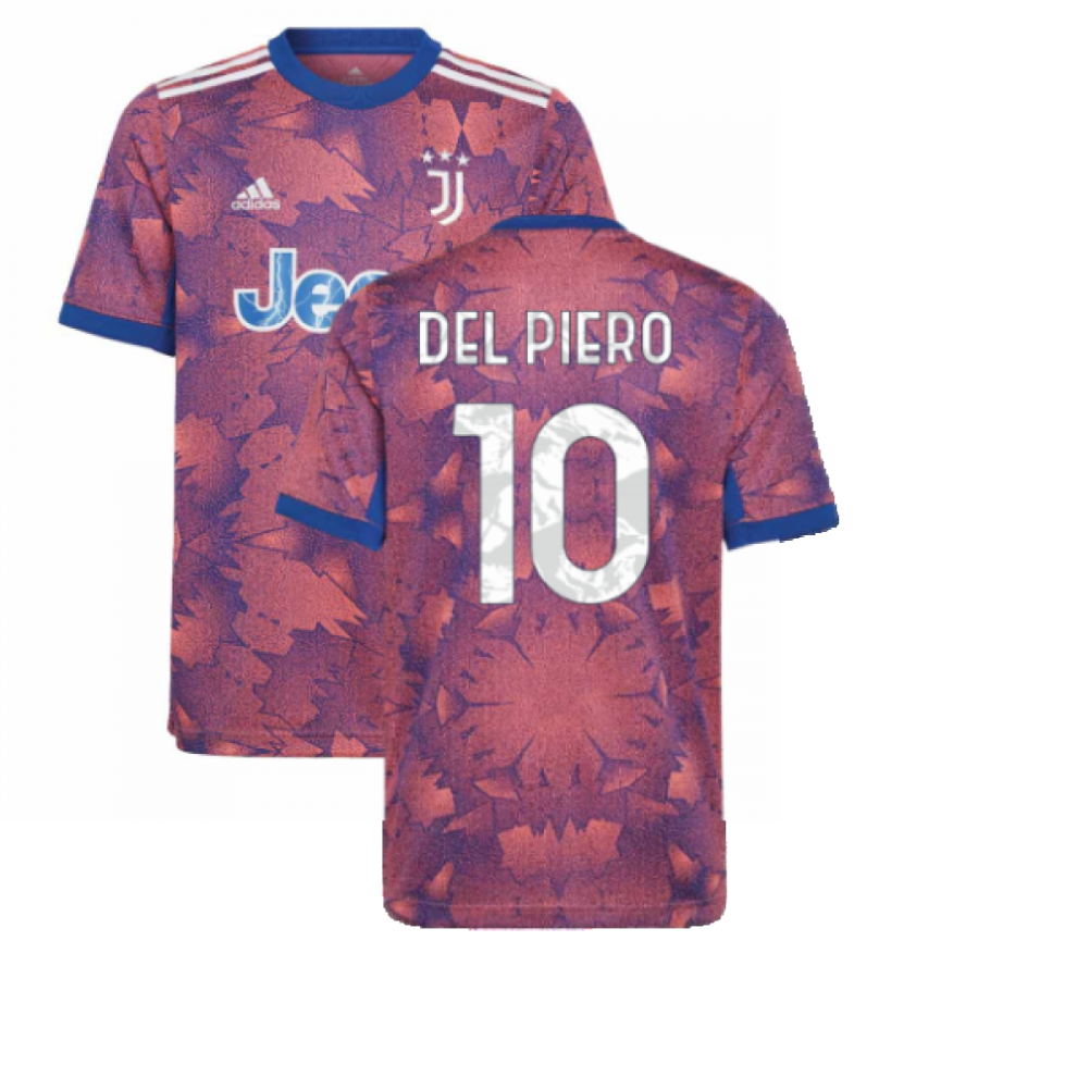 (MB) 2022-2023 Juventus Third Shirt (Kids) (DEL PIERO 10)