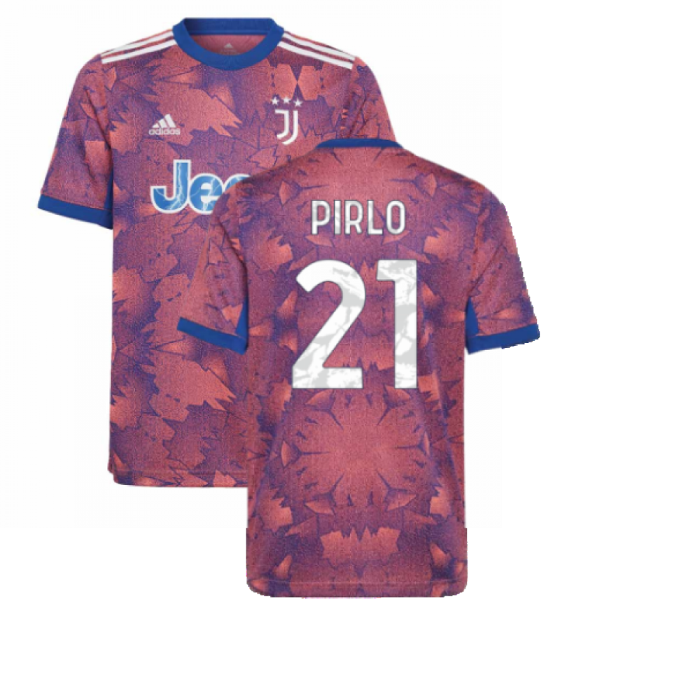 Adidas (Xxl) 2022-2023 Juventus Third Shirt (Kids) (Pirlo 21)