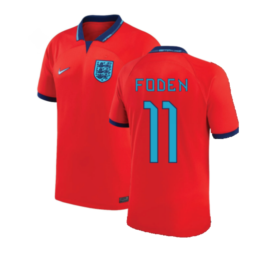 (XL) 2022-2023 England Away Shirt (FODEN 11)