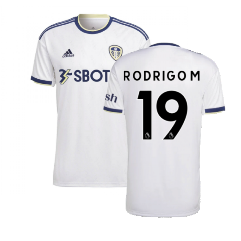 (S) 2022-2023 Leeds United Home Shirt (RODRIGO M 19)