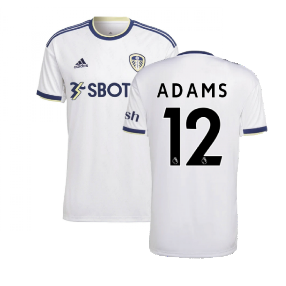 (XL) 2022-2023 Leeds United Home Shirt (ADAMS 12)