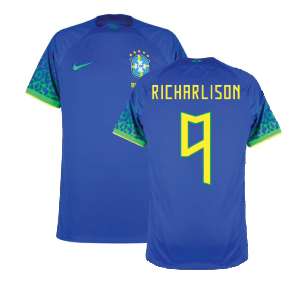 (L) 2022-2023 Brazil Away Shirt (RICHARLISON 9)