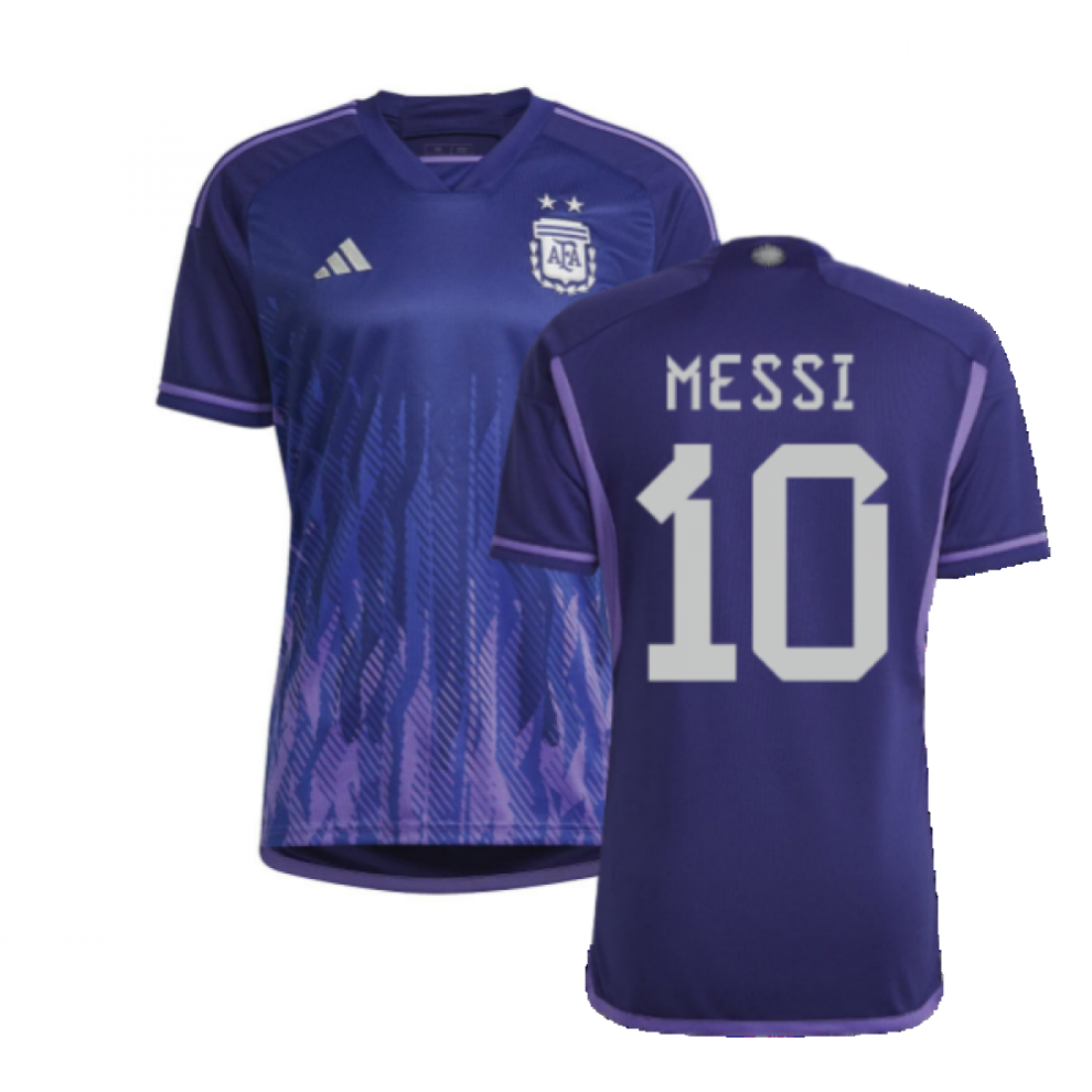 (3XL) 2022-2023 Argentina Away Shirt (MESSI 10)