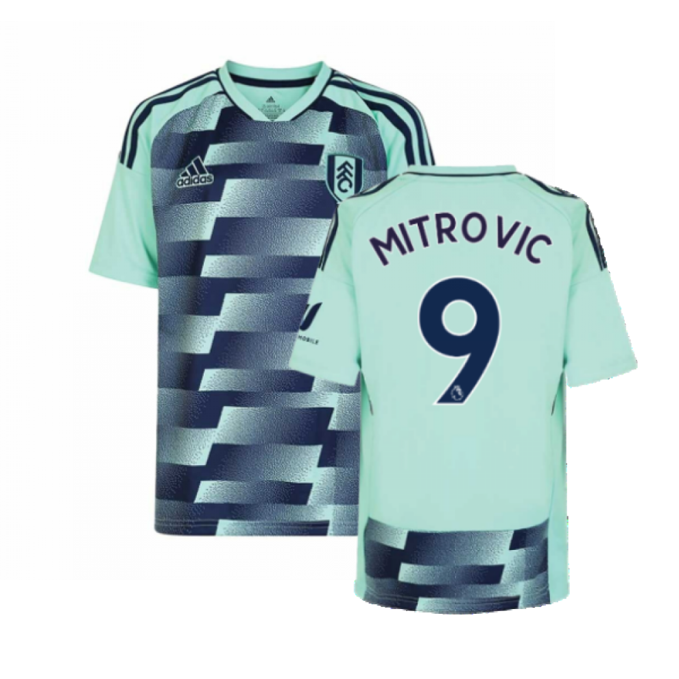 (LB) 2022-2023 Fulham Away Shirt (Kids) (MITROVIC 9)