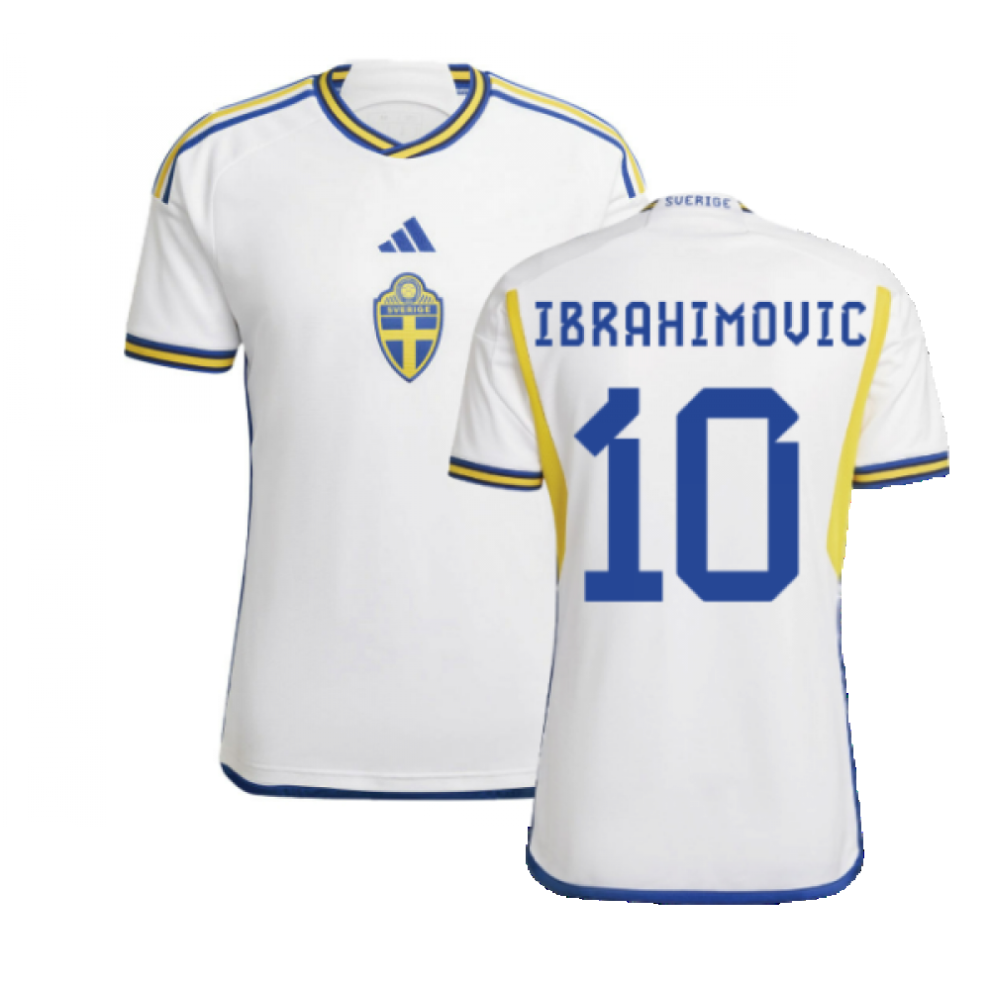 (S) 2022-2023 Sweden Away Shirt (IBRAHIMOVIC 10)