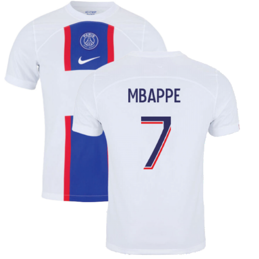 (L) 2022-2023 PSG Third Shirt (MBAPPE 7)