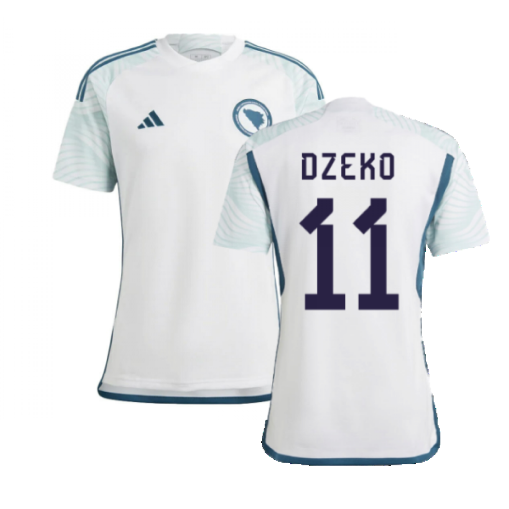 (3XL) 2022-2023 Bosnia Herzegovina Away Shirt (DZEKO 11)