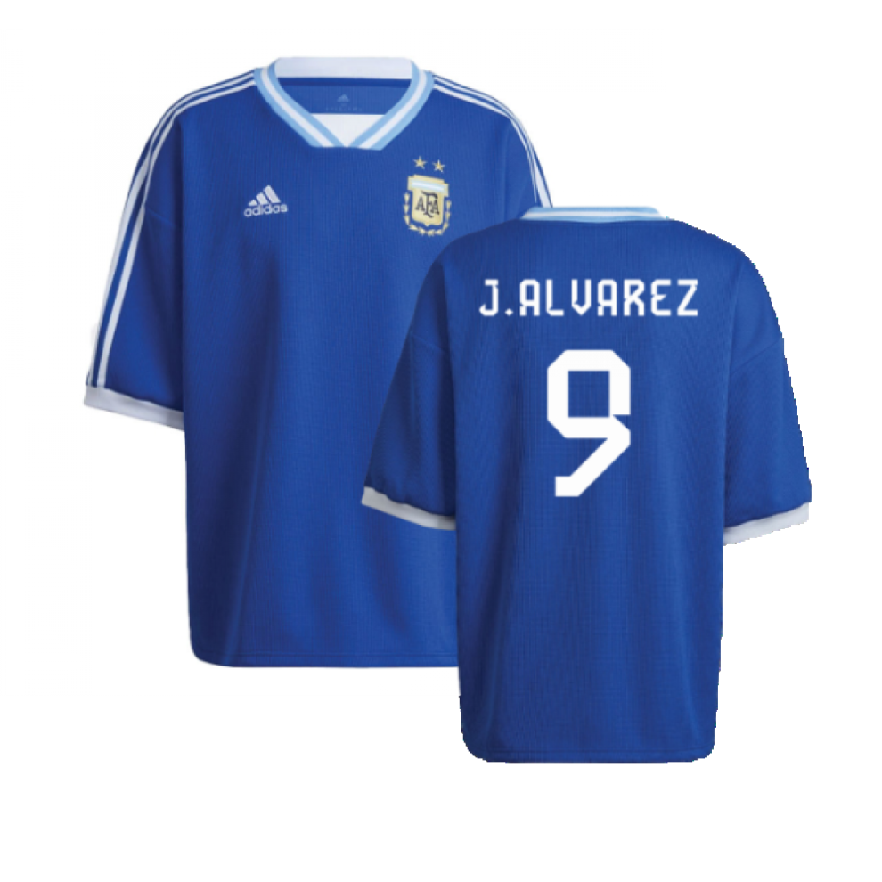 (M) 2022-2023 Argentina Icon 34 Jersey (J.ALVAREZ 9)