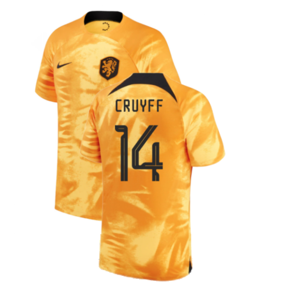 (XXL) 2022-2023 Holland Home Shirt (CRUYFF 14)