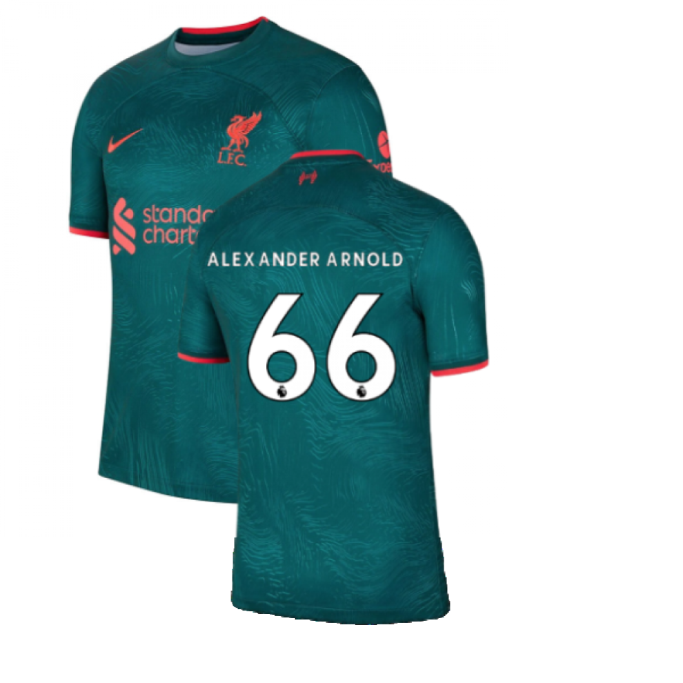 (L) 2022-2023 Liverpool Third Shirt (ALEXANDER ARNOLD 66)