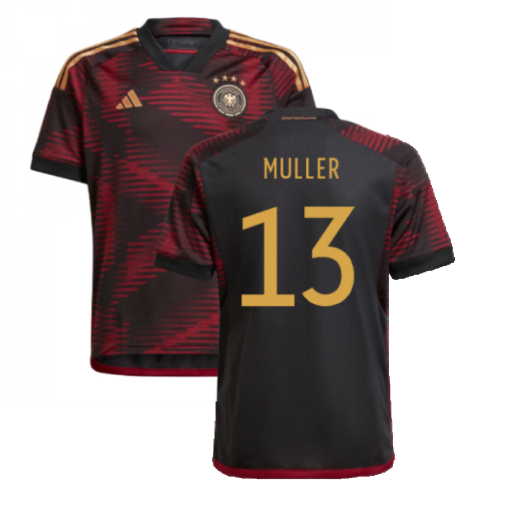 (XXL) 2022-2023 Germany Away Shirt (Kids) (MULLER 13)