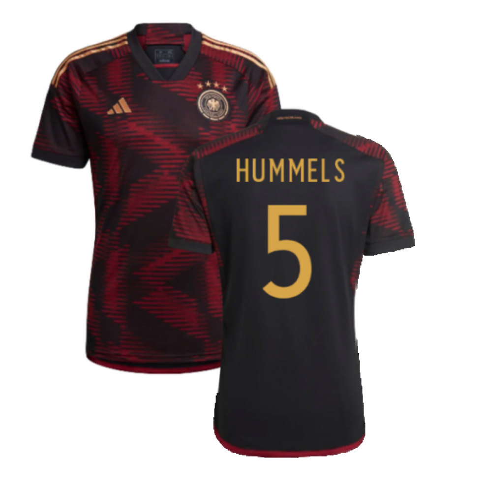 (XS) 2022-2023 Germany Away Shirt (HUMMELS 5)