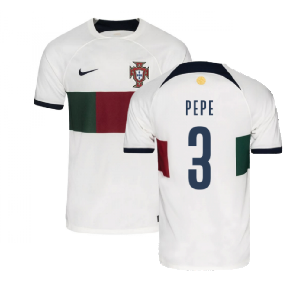 Nike (3Xl) 2022-2023 Portugal Away Shirt (Pepe 3)