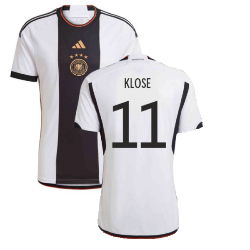 Adidas (Xlb) 2022-2023 Germany Home Shirt (Kids) (Klose 11)