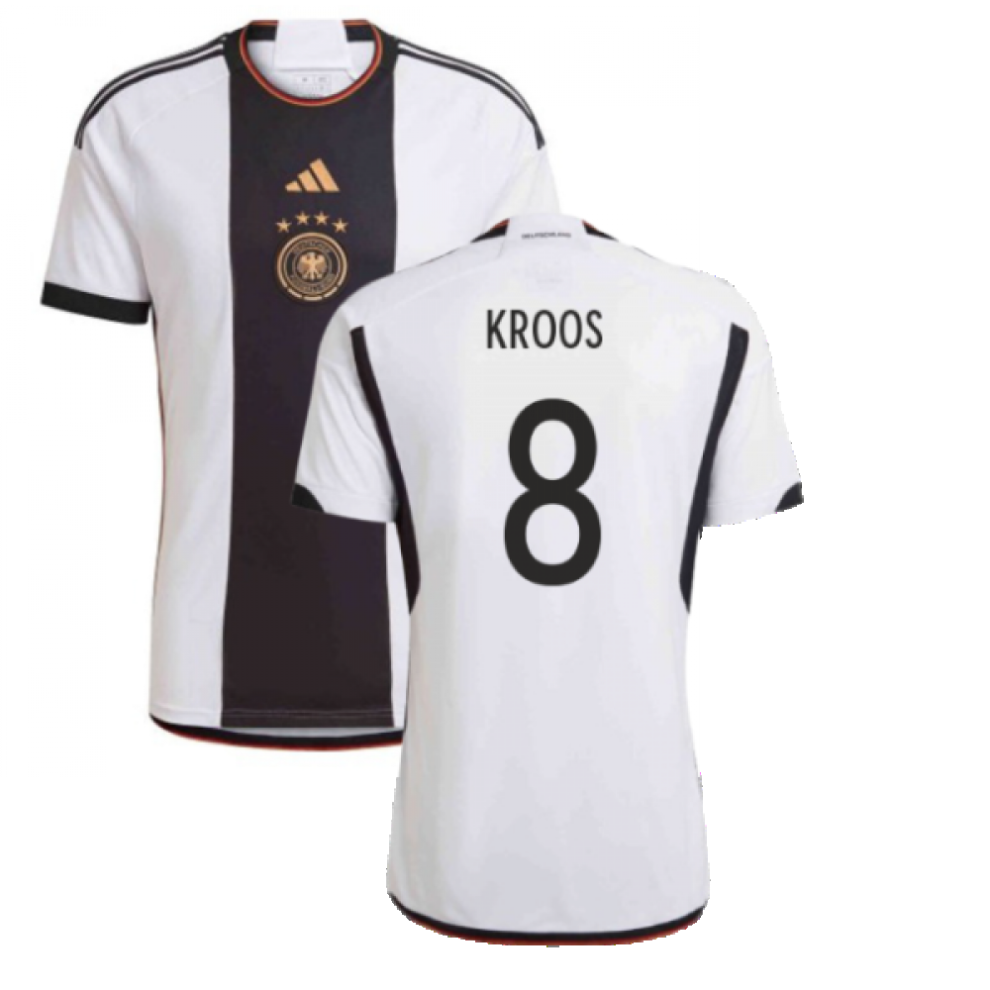 Adidas (Xxl) 2022-2023 Germany Home Shirt (Kids) (Kroos 8)