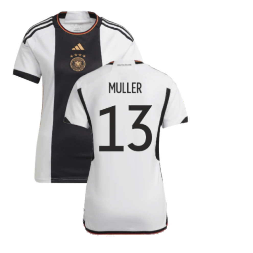 (XS) 2022-2023 Germany Home Shirt (Ladies) (MULLER 13)