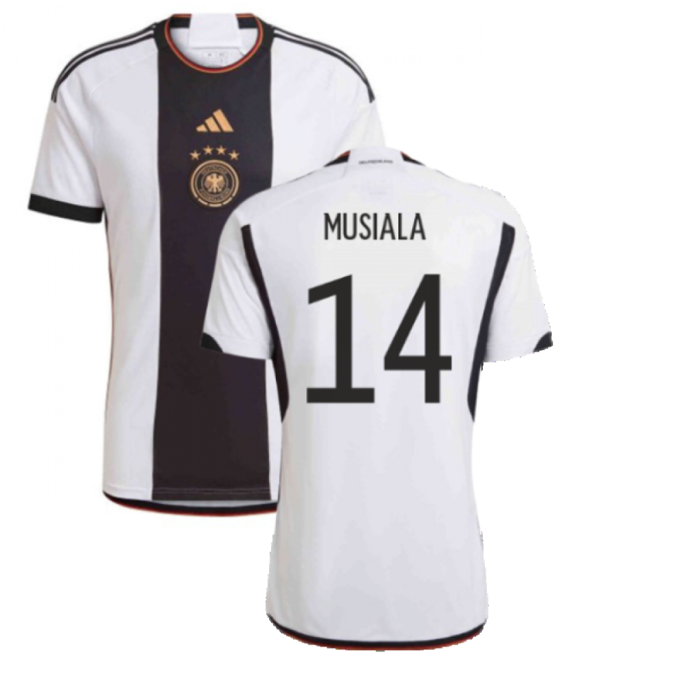 Adidas (Sb) 2022-2023 Germany Home Shirt (Kids) (Musiala 14)