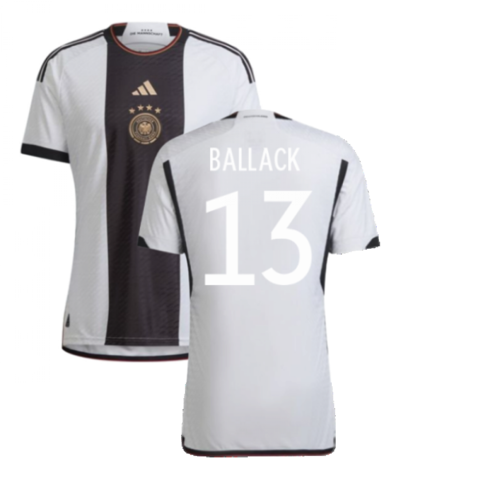 Adidas (Xxl) 2022-2023 Germany Authentic Home Shirt (Ballack 13)
