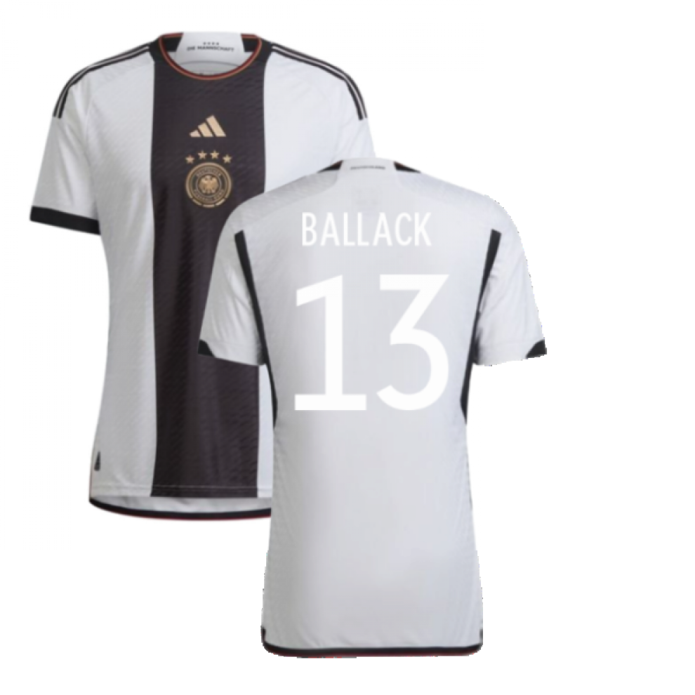 (XXL) 2022-2023 Germany Authentic Home Shirt (BALLACK 13)