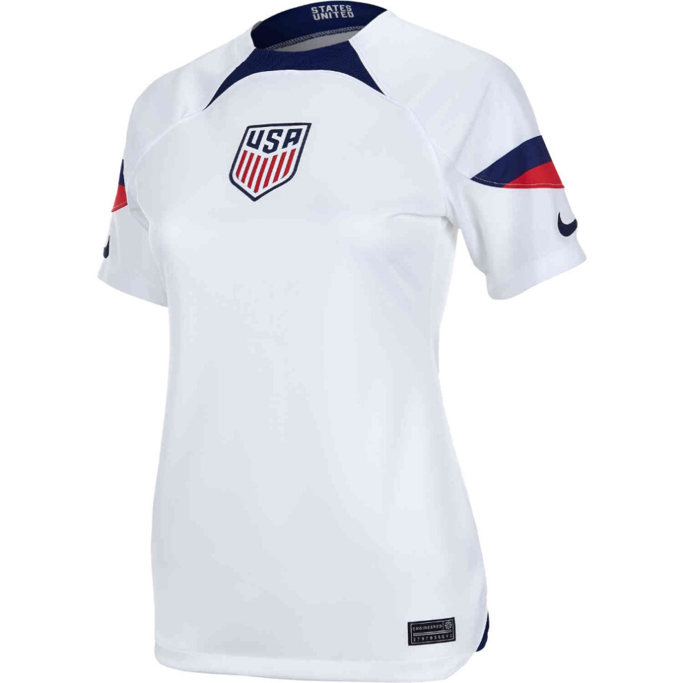 (XL) 2022-2023 USA Home Shirt (Ladies)