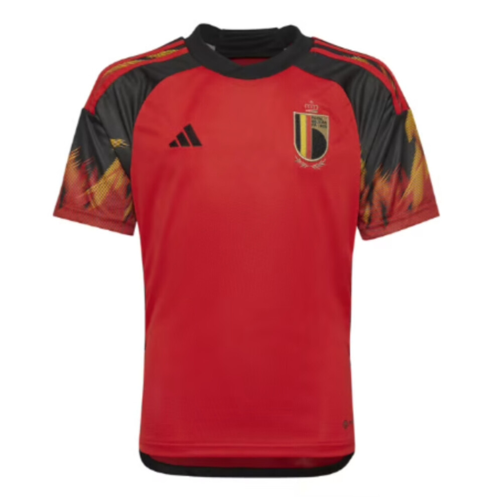 Adidas (Xxl) 2022-2023 Belgium Home Shirt (Kids)