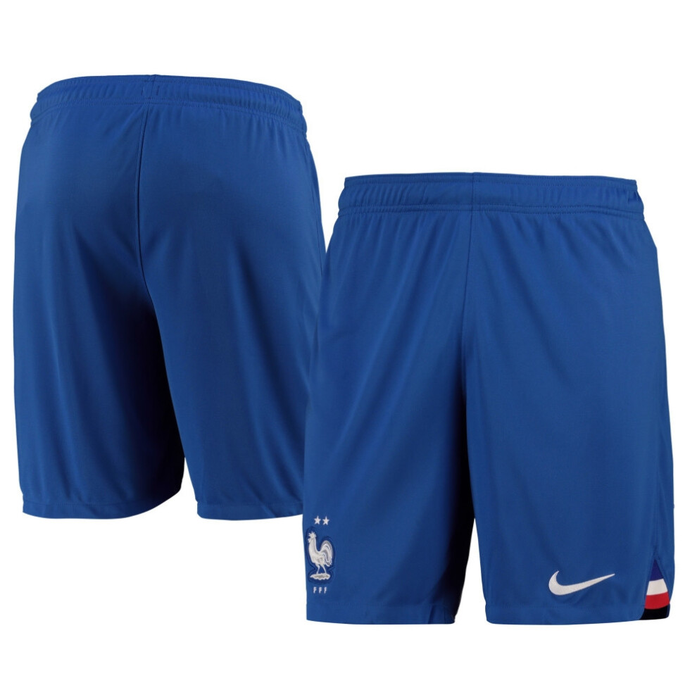 (M) 2022-2023 France Away Shorts (Blue)