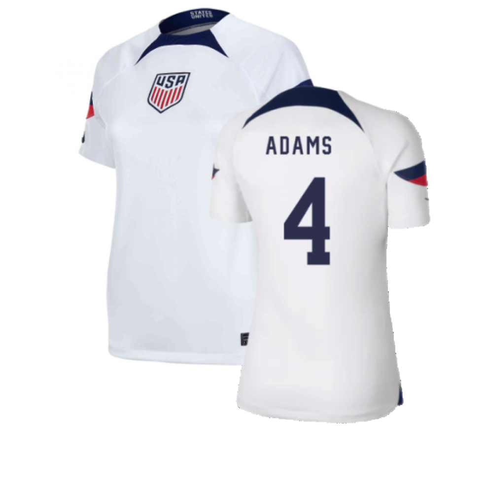 Nike (L) 2022-2023 Usa Home Shirt (Ladies) (Adams 4)