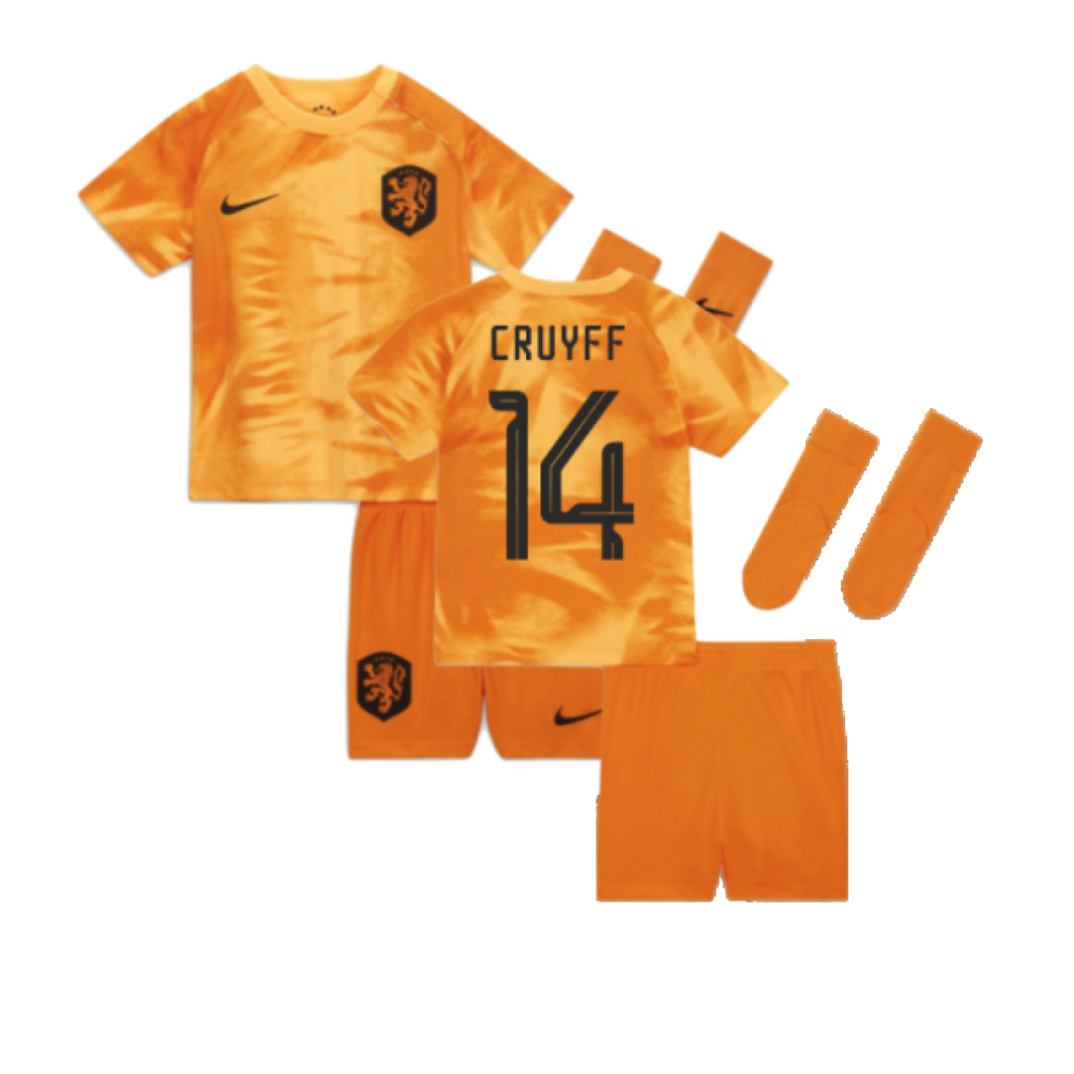 (LB) 2022-2023 Holland Home Mini Kit (Cruyff 14)