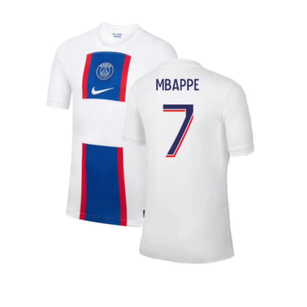 (SB) 2022-2023 PSG Third Shirt (Kids) (MBAPPE 7)