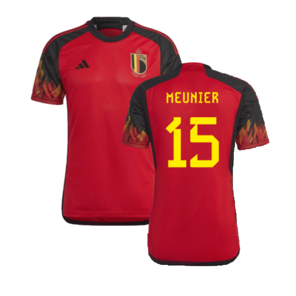 Adidas (Xs) 2022-2023 Belgium Home Shirt (Meunier 15)