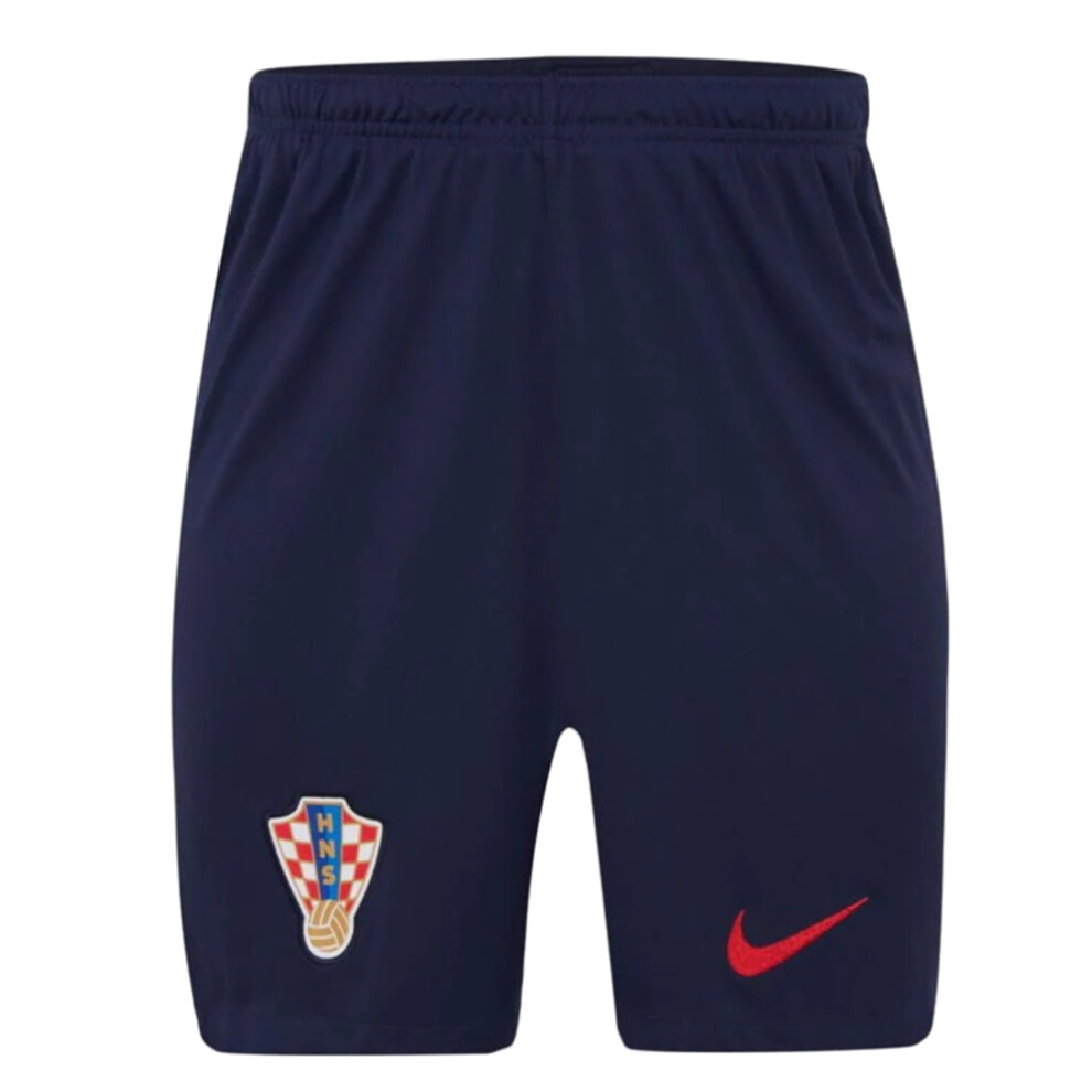 (S) 2022-2023 Croatia Away Shorts (Navy)