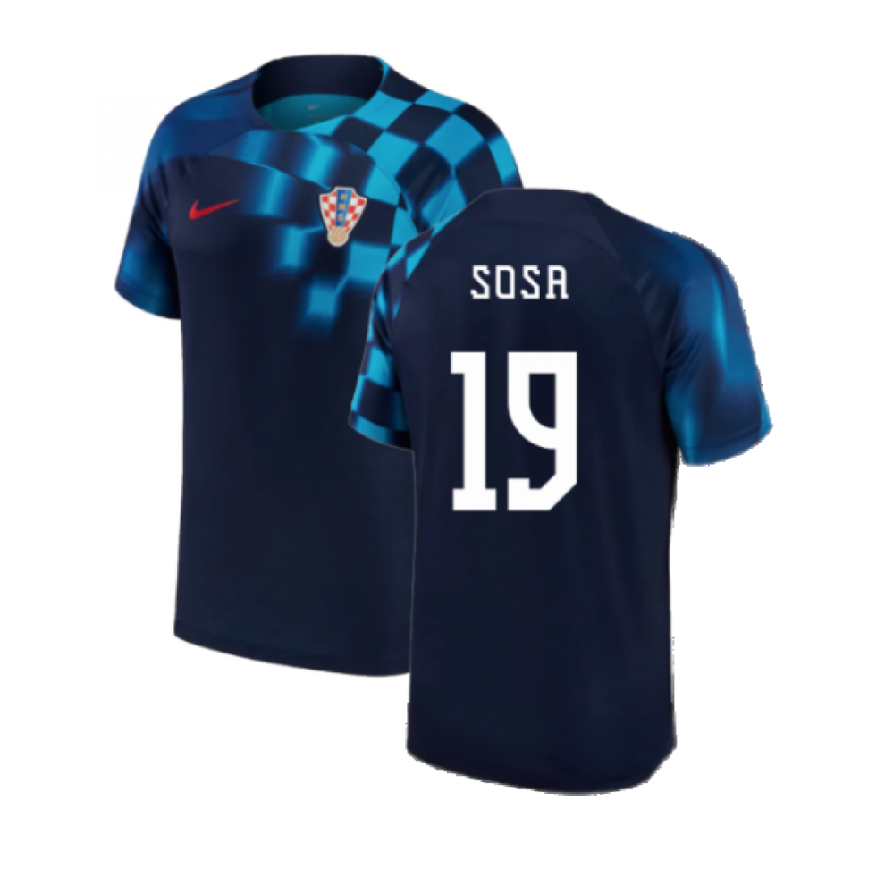 (S) 2022-2023 Croatia Away Shirt (Sosa 19)
