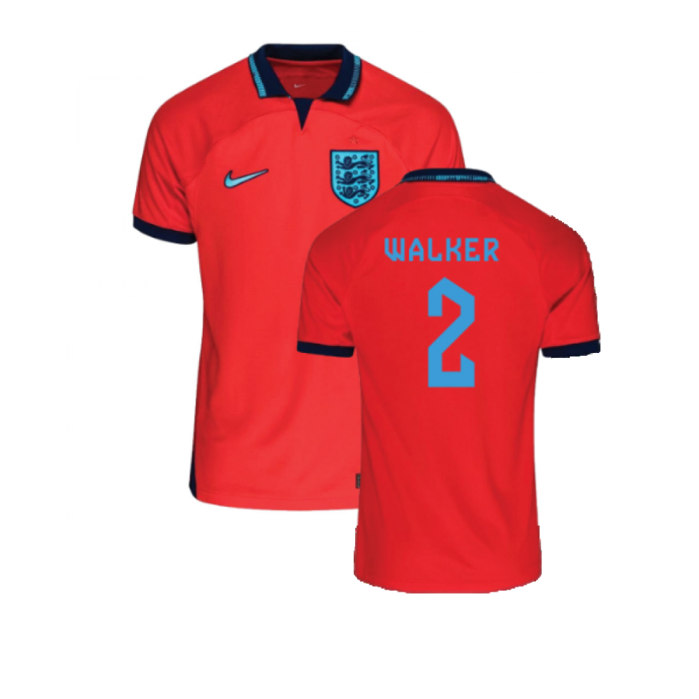 (XSB) 2022-2023 England Away Shirt (Kids) (Walker 2)