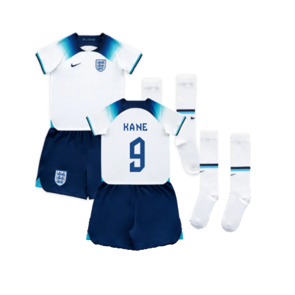 (LB) 2022-2023 England Home Mini Kit (Kane 9)