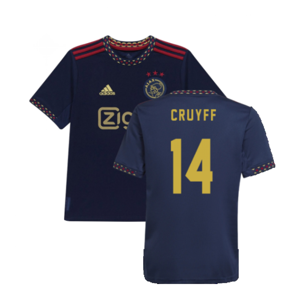 (SB) 2022-2023 Ajax Away Shirt (Kids) (CRUYFF 14)