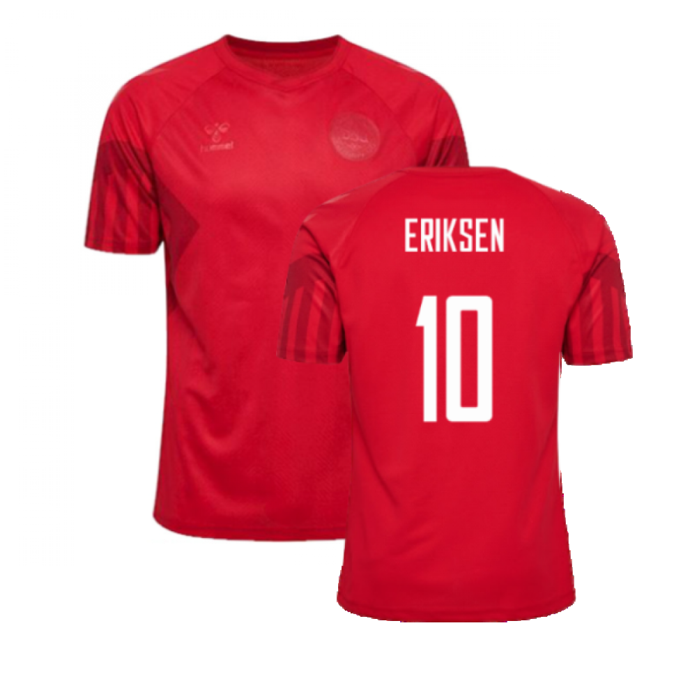 Hummel (3Xl) 2022-2023 Denmark Home Jersey (Eriksen 10)