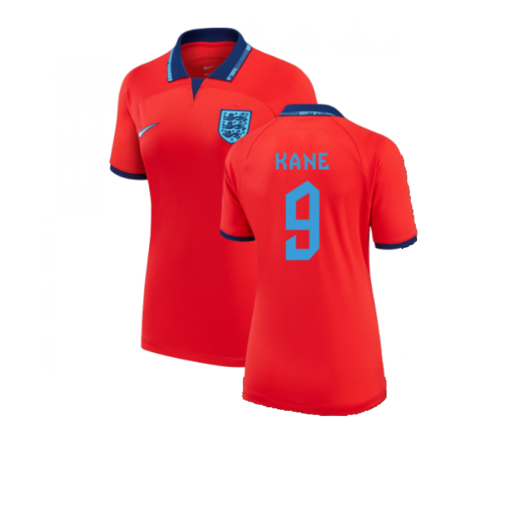 Nike (L) 2022-2023 England Away Shirt (Ladies) (Kane 9)