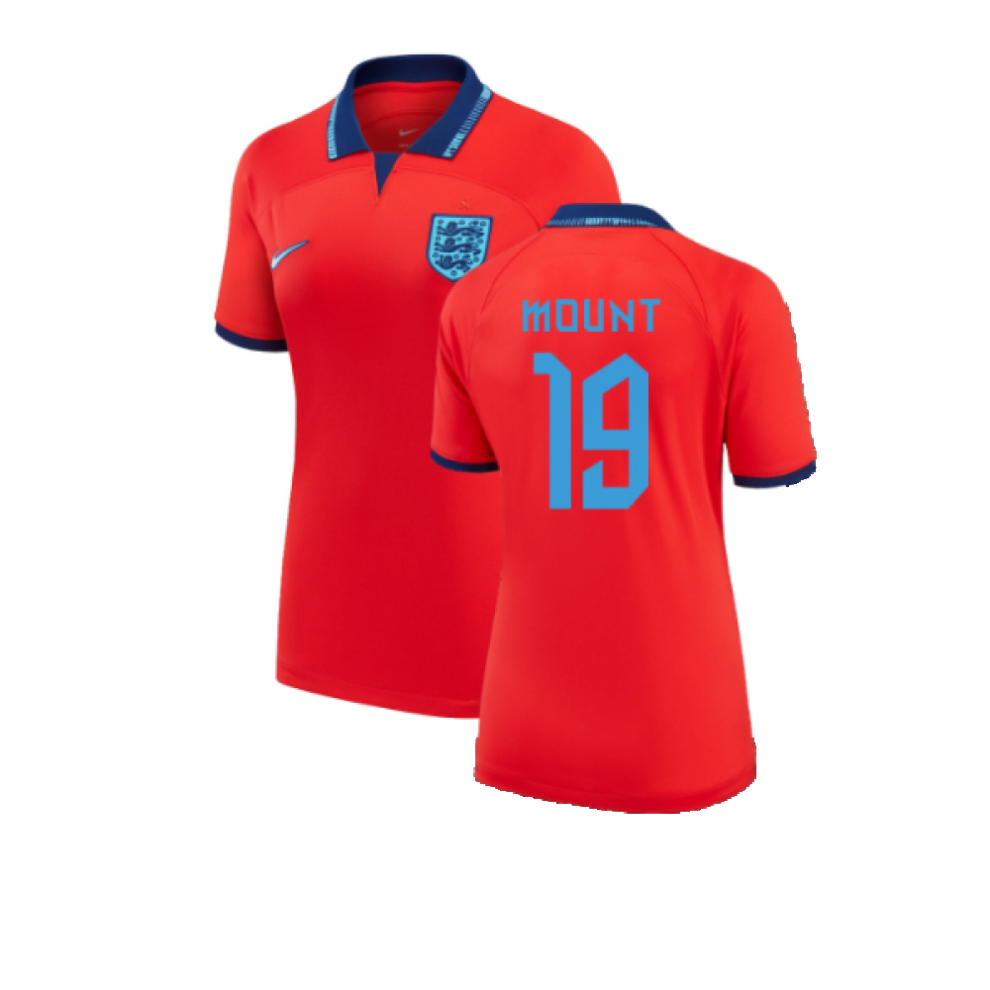 (L) 2022-2023 England Away Shirt (Ladies) (Mount 19)