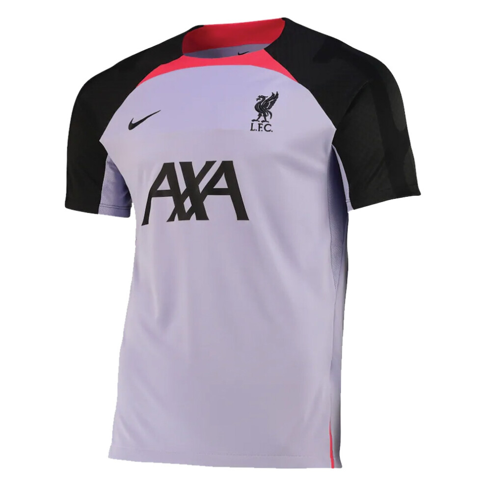 (XL) 2022-2023 Liverpool Training Shirt (Purple Dawn)