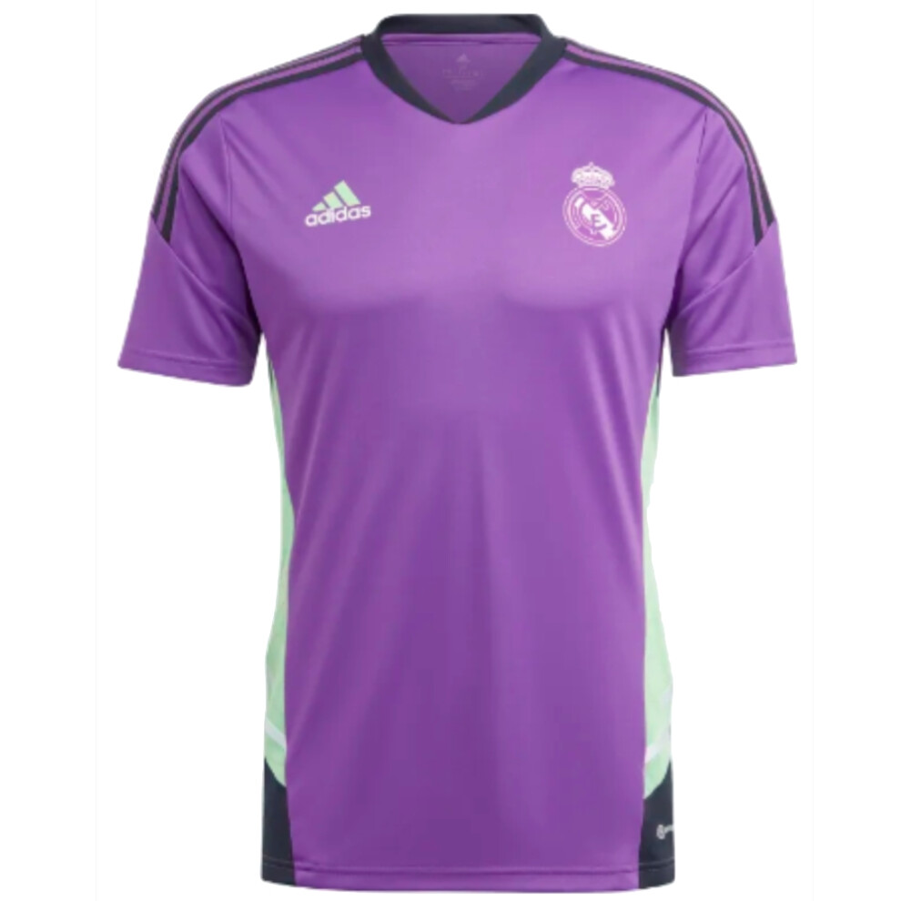 (XXL) 2022-2023 Real Madrid Condivo Training Jersey (Purple)