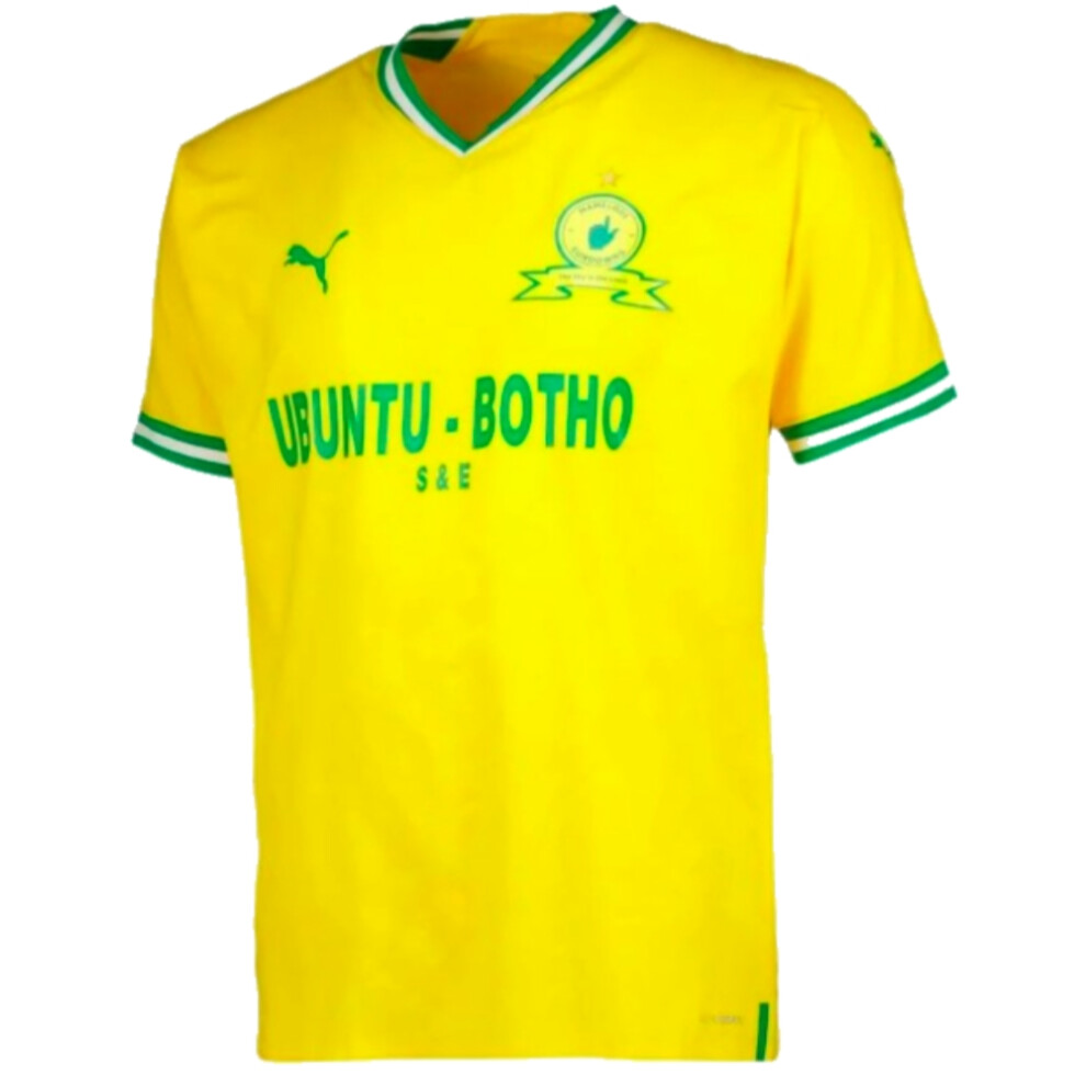 (XXL) 2022-2023 Mamelodi Sundowns Home Shirt