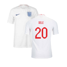 (S) 2018-2019 England Authentic Home Shirt (Dele 20)