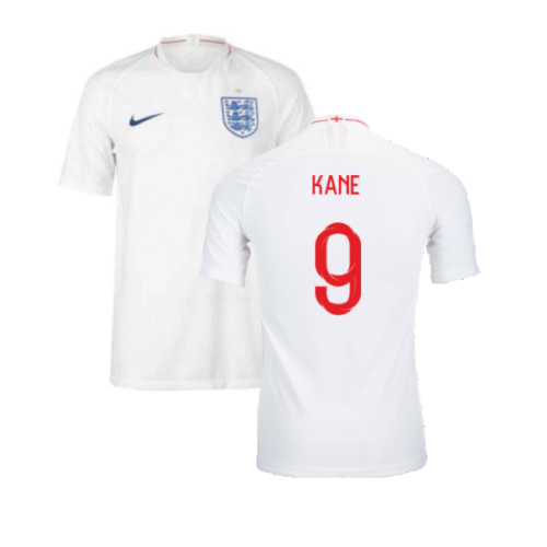 Nike (S) 2018-2019 England Authentic Home Shirt (Kane 9)