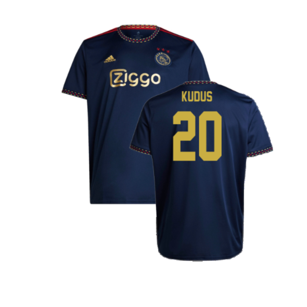 (XL) 2022-2023 Ajax Away Shirt (Kudus 20)