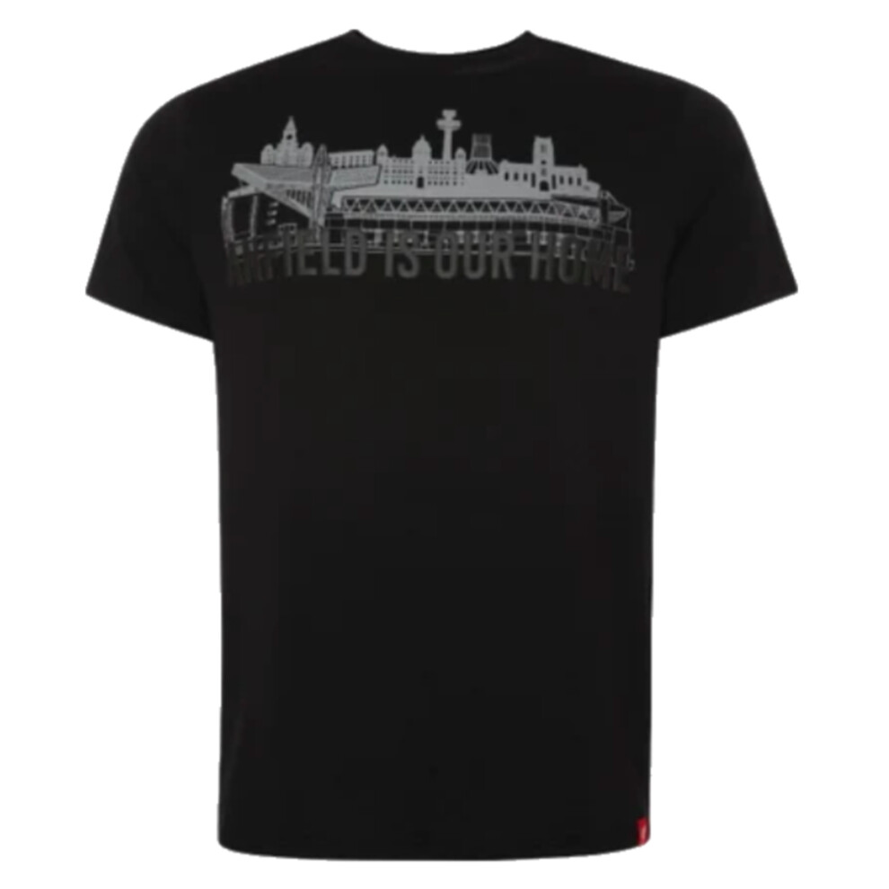 (M) Liverpool Black Skyline Tee