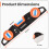 Torpedo Spirit Level 3 Bubble Vials - 9.5"/245mm 7