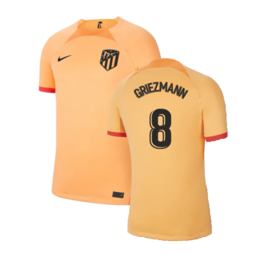 (S) 2022-2023 Atletico Madrid Third Shirt (GRIEZMANN 8)