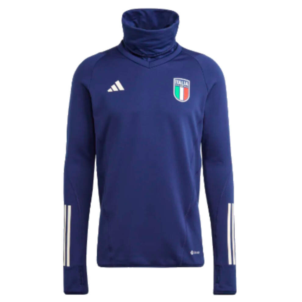 (XXL) 2023-2024 Italy Pro Tiro Warm Top (Dark Blue)