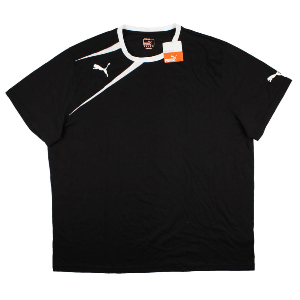 (L) Puma Spirit Tee (Black-White)